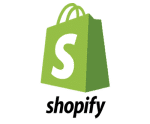 logo shopify carré